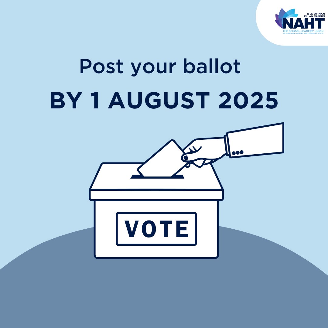 Don't forget to vote and return your ballot ASAP

naht.org.uk/iomballot