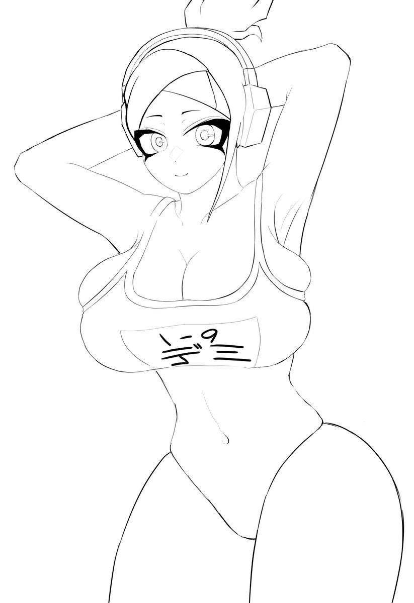 1年9組デミちゃん
暑すぎてスク水姿になってしまいました
色は後日塗ります
#Fortnite #FortniteArt #FortniteFanArt #demi #フォートナイトイラスト #スクール水着