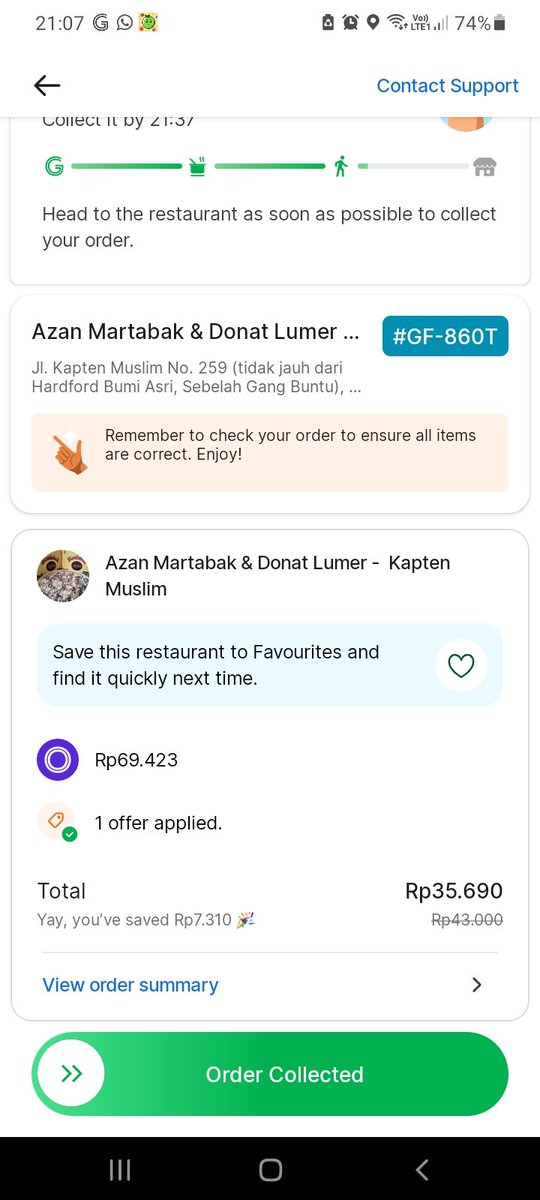 blessmeacho__o's tweet photo. min @GrabID saya mesen grabfood pickup, ternyata restonya tutup, gimana batalinnya ini https://t.co/w6jv4zPEJw