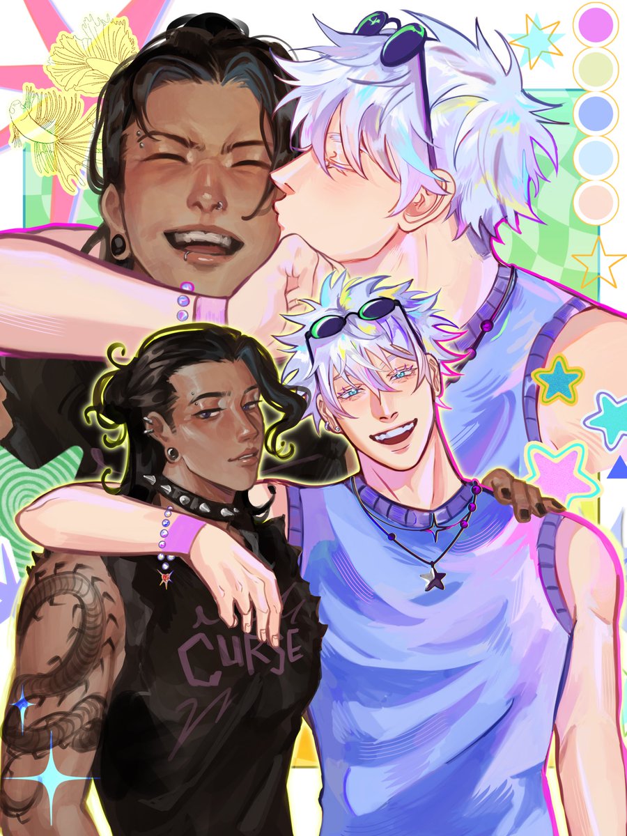 Art collab with pookieeee 💖✨ <a href="/crybanana77/">charlie 🎨</a>