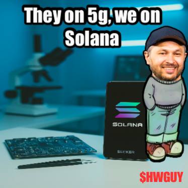 Descartes285's tweet photo. @HardwareGuySOL They flex 5G speeds, we flex sovereign hardware! 😮‍💨🛠️🟩 @HardwareGuySOL
#Solana #HardwareGuy https://t.co/5KxkmDxgEz