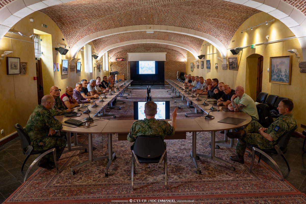 RRCFrance's tweet image. 8 July - G4 reps from @1GENLCorps visited
@RRCFrance as part of their 📚 Professional Development Programme
Focused discussions on #logistics, #Interoperability & #cooperation strengthened bonds across #NATO .
🔗Sharing expertise to strengthen readiness!
#StrongerToghether