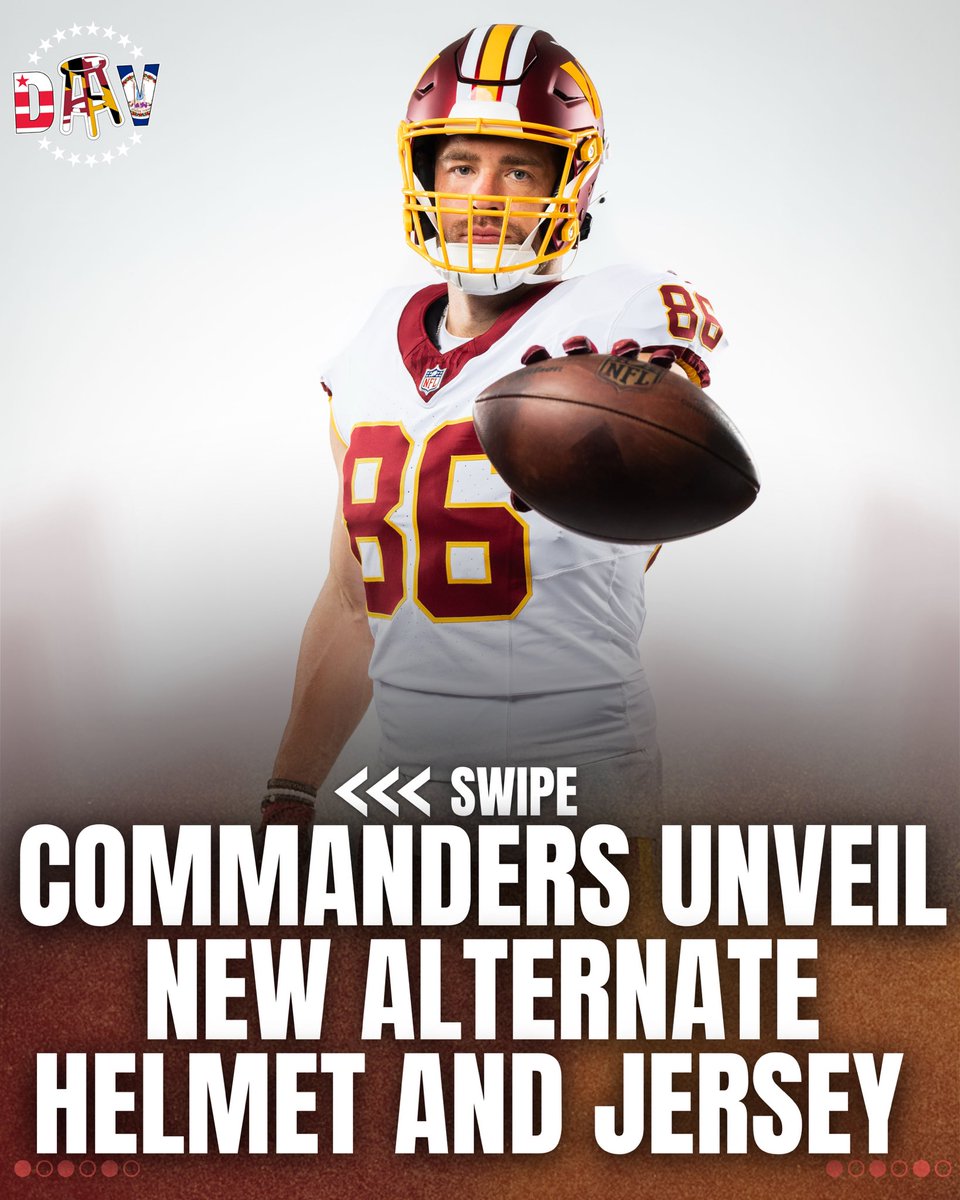 Barstooldmv's tweet image. We’ve got our Super Bowl Era alternate helmet and jersey. How we feeling about this? ⬇️