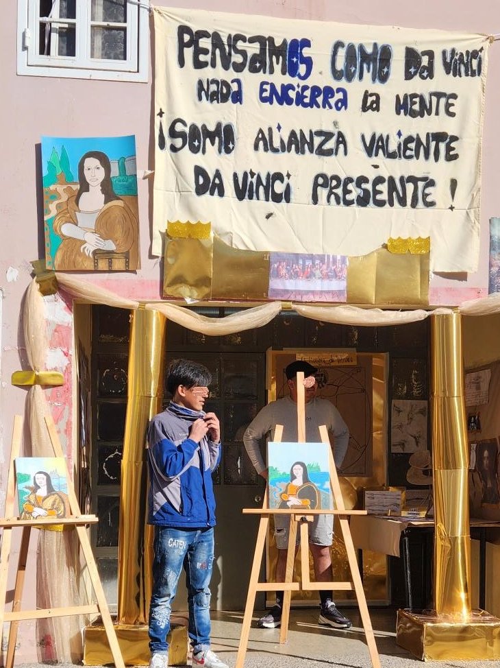Jóvenes en Centro Metropolitano Norte celebraron semana de alianzas de invierno con arte, deporte y mucha creatividad, inspirados en grandes maestros de la pintura🖼️Una jornada de aprendizaje y convivencia que fortalece el trabajo en equipo y la reinserción.  #ReinserciónJuvenil