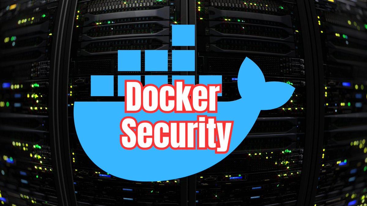 vspinmaster's tweet photo. Docker Security Tips for Container Hosts & Ansible Playbook #docker #dockersecurity #containers #ansibleplaybook #homelab https://t.co/tFuqUMFIme https://t.co/JppXk3o5PS