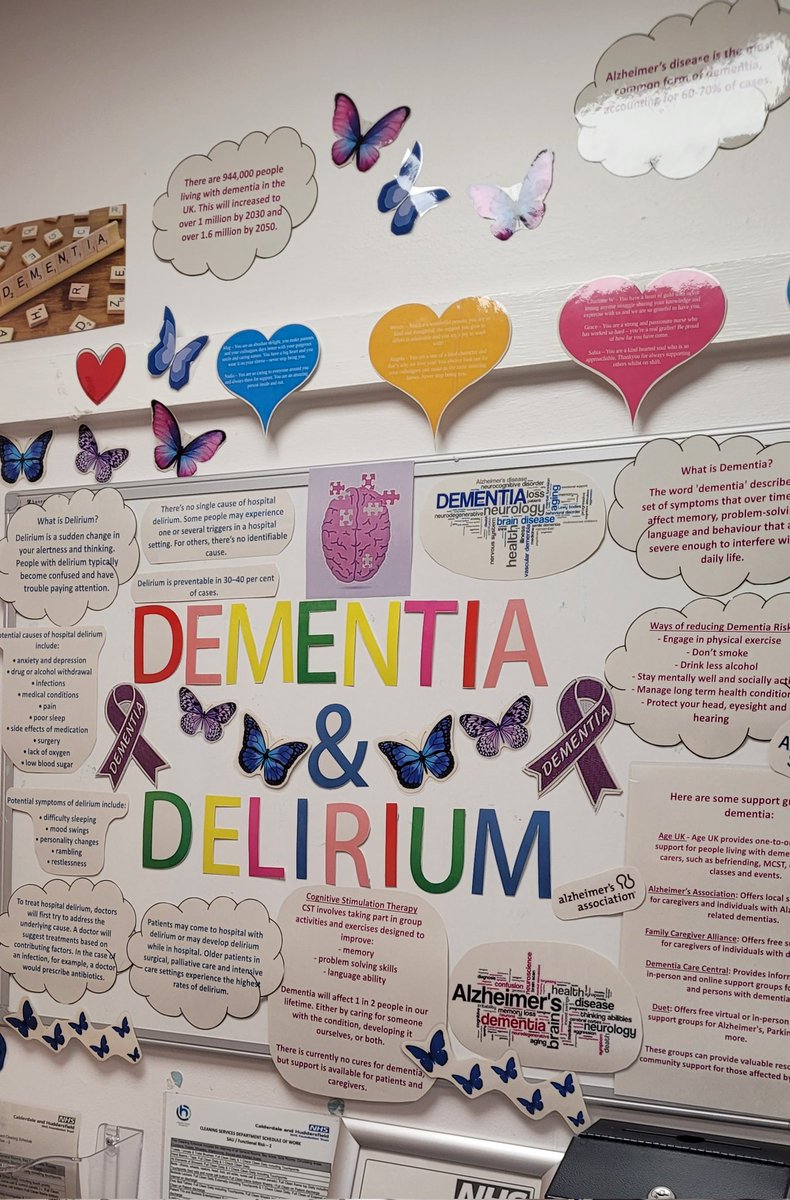 Enhanced Care CHFT 🦋 (@enhancecarechft) on Twitter photo Surgical Assessment Unit at HRI were proudly showing us their Dementia and Delirium board during our walk rounds for Delirium Awareness Week. Fab job guys! <a href="/CHFTNHS/">Calderdale and Huddersfield NHS Foundation Trust</a> #NHS Surgical Assessment Unit at HRI were proudly showing us their Dementia and Delirium board during our walk rounds for Delirium Awareness Week. Fab job guys! <a href="/CHFTNHS/">Calderdale and Huddersfield NHS Foundation Trust</a> #NHS