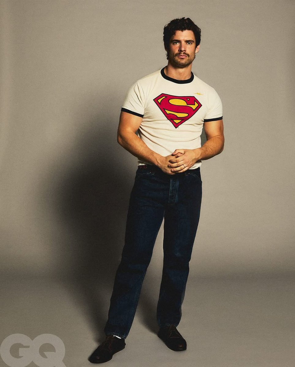 WarnerBrosUK's tweet photo. That's our #Superman! 🔥 

David Corenswet for the latest issue of GQ Hype. 

📸: @GQMagazine https://t.co/GLljP4fqN9
