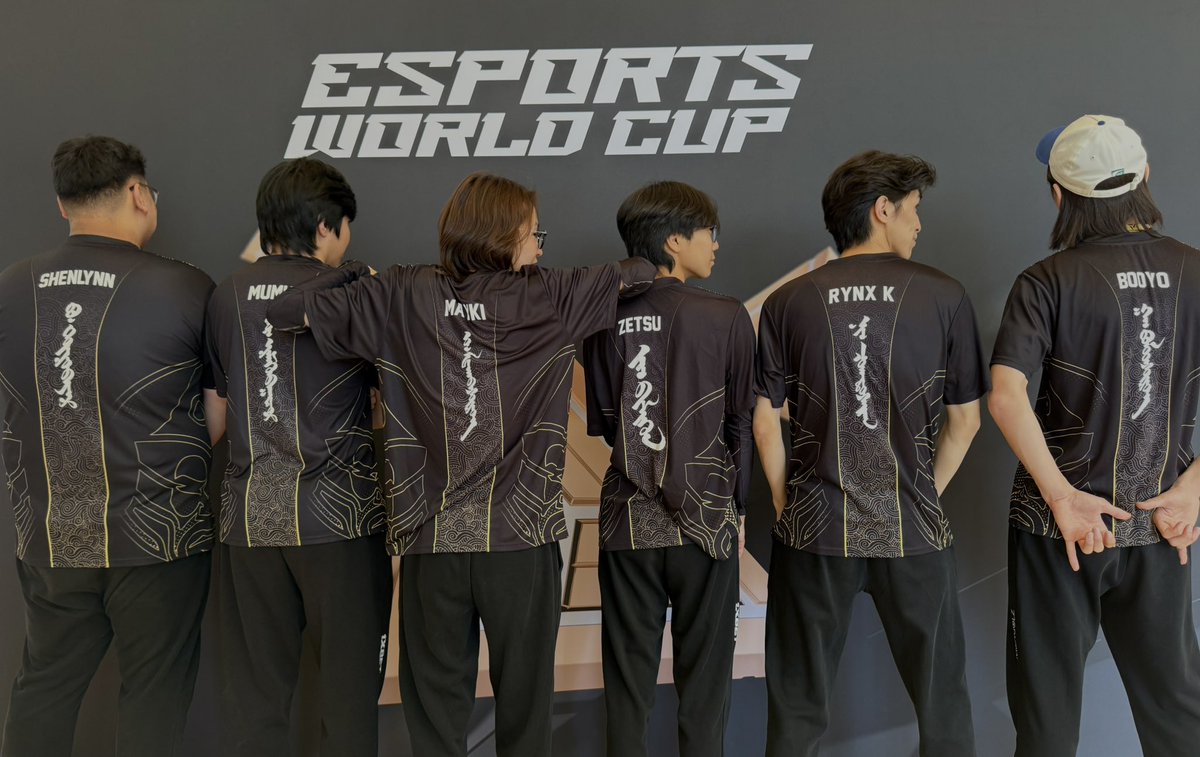 Our MLBB team has arrived in 🇸🇦 Riyadh, Saudi Arabia, to compete in the "EWC x MSC 2025", Wildcard Stage.

#EsportsWorldCup