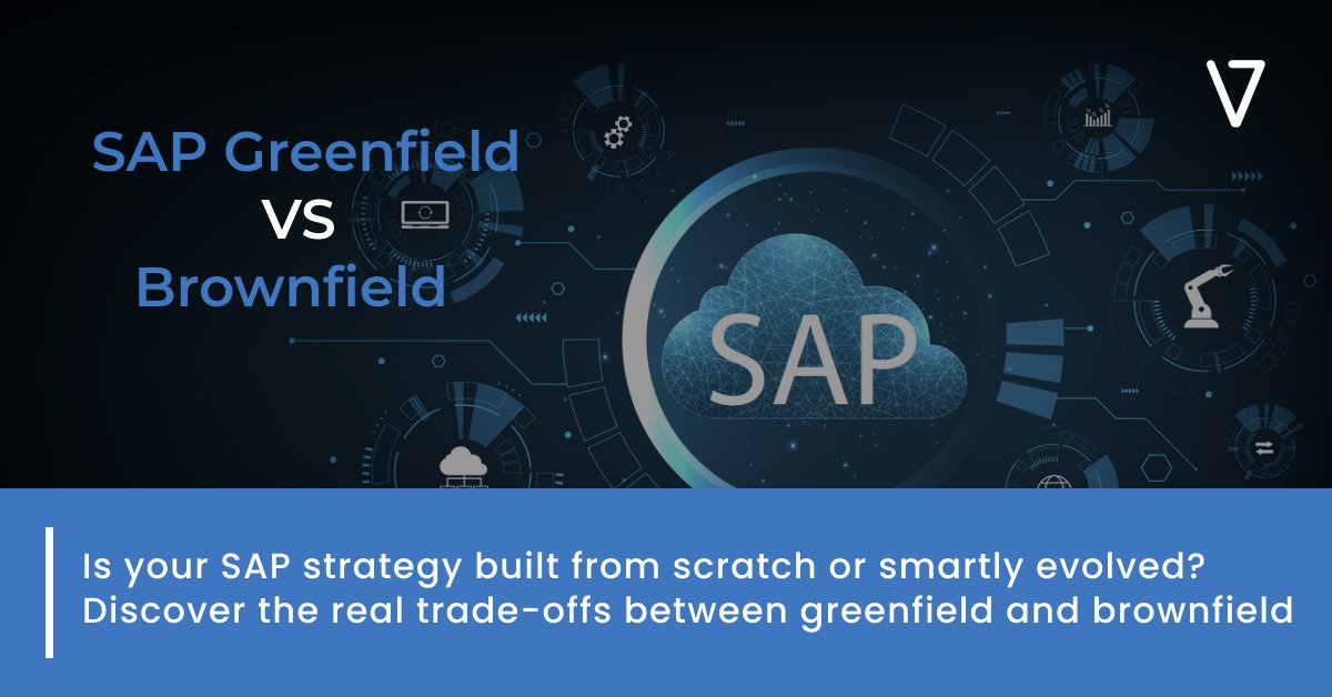 Discover the importance of choosing the right SAP S/4HANA migration strategy and breaking down Greenfield and Brownfield implementations. 

 👉Read More: ve3.global/sap-greenfield…

#SAP #saps4hana #SAPBrownfield #SAPGreenfield #s4hanamigration #VE3 #digitaltransformation