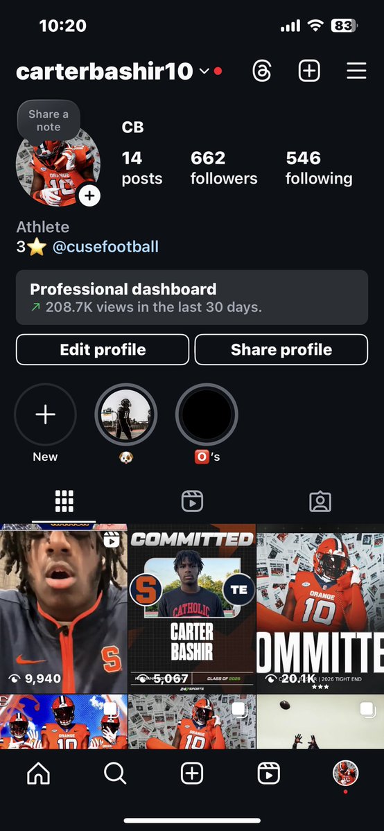 Carterbash86518's tweet image. What's up Cuse Nation go support my Instagram @ carterbashir10 #goorange