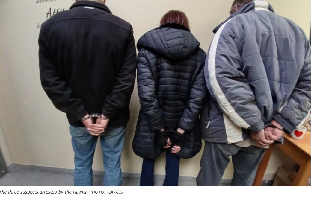 Bloemfontein Human Trafficking Case

Three suspects, including a former Hawks warrant officer Raoul Hartman (59), face charges of human trafficking, rape, and attempted murder in the Bloemfontein Magistrate’s Court. Rian Mulder (56) and Hartman were granted R3,000 bail each,