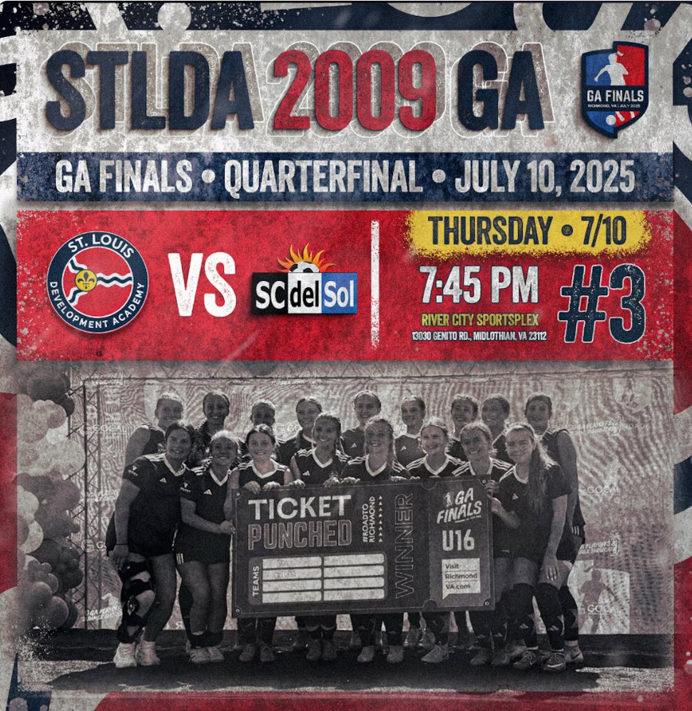 RachelWalter_8's tweet photo. Looking forward to playing with my team this week against some of the best competition! Let’s Gooo!
@GAcademyLeague @STLDASoccer https://t.co/WVgScYSKii