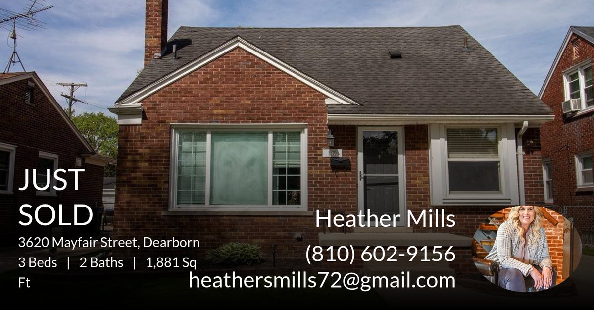 CBP_PortHuron's tweet photo. If you're considering selling your home, we should talk! Take a look at this recently sold listing in Dearborn!

#PortHuron #MIchiganRealty #RealEstate #Realtor #WhyHRC https://t.co/xIu8vN8CO6 https://t.co/VBTIVpgugw