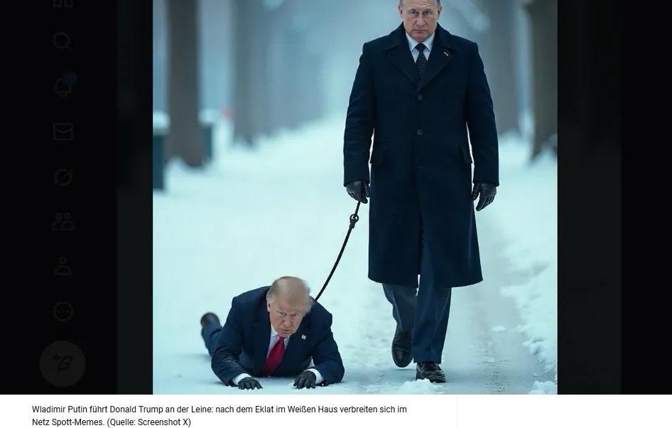 dotard1945's tweet photo. 『「私はプーチンに不満だ。これだけは今、はっきり言える」とトランプ』🤣🤣🤣 https://t.co/jfPwPtS5VY