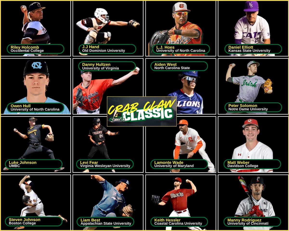 📸🌊 Crab Claw Classic Throwback! 🦪🏆 

Over the years, the Crab Claw Classic has brought together some of the best athletes in the game! 

The summer showcase is right around the corner, sign up today! diamondrecruiting.com/crab-claw-clas…
