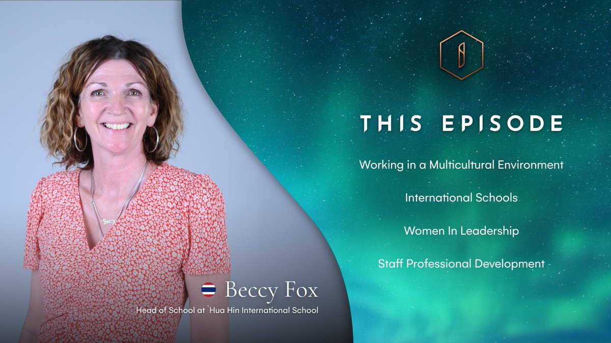 SimonNoakes's tweet image. In S5E15 of our #InspiringSchoolsPodcast, Beccy Fox @BaliBeccy and I discuss creating and working in a multicultural environment women in leadership, staff professional development.
 
🎙️ schoolbyt.es/3TlEMOc