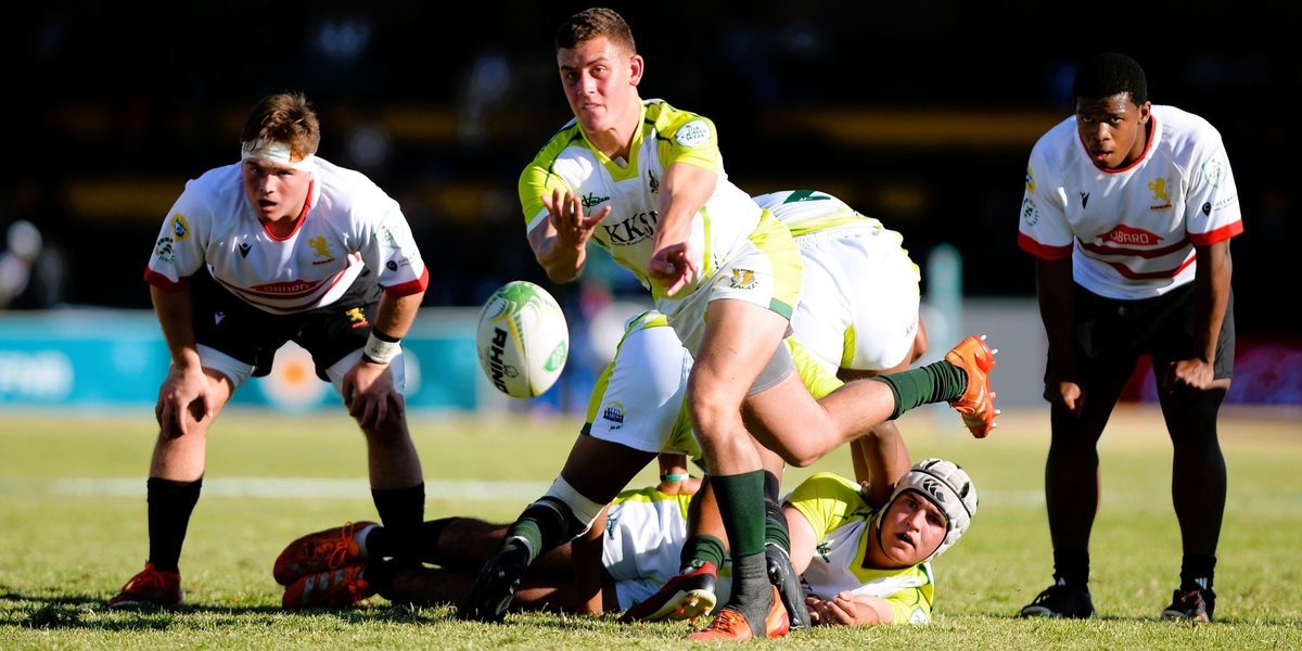 SAJuniorRugby's tweet photo. SWD and the WP XV are still unbeaten at the FNB U18 #CravenWeek, while Free State and Limpopo bounced back on Wednesday - more here: https://t.co/wJ3c8ZHBBJ 🦅
#WhereHeroesAreMade https://t.co/GRNtCNSavh