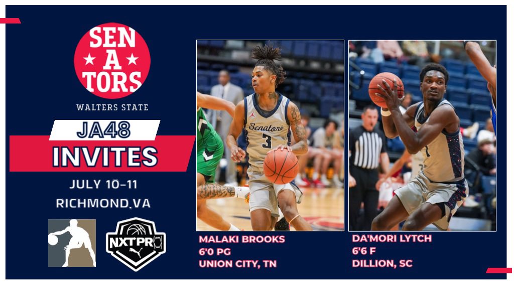 Walters State Men’s Basketball (@mbbwaltersstate) on Twitter photo College coaches catch Damori Lytch <a href="/DamoriLytch2024/">Da’Mori Lytch</a> & Malaki Brooks <a href="/MaliBrooks11/">Mali Brooks</a> at JA48. <a href="/JUCOadvocate/">JUCOadvocate - Brandon Goble</a> <a href="/VCsalesdirector/">Jeff Dolan</a>
🔴🔵🤘🏽#WaltersUp
Team 6
(July 10) 10:30 am Court 3 (Practice)
(July 10) 6:45 pm Court 8
(July 11) 9:30 am Court 5 College coaches catch Damori Lytch <a href="/DamoriLytch2024/">Da’Mori Lytch</a> & Malaki Brooks <a href="/MaliBrooks11/">Mali Brooks</a> at JA48. <a href="/JUCOadvocate/">JUCOadvocate - Brandon Goble</a> <a href="/VCsalesdirector/">Jeff Dolan</a>
🔴🔵🤘🏽#WaltersUp
Team 6
(July 10) 10:30 am Court 3 (Practice)
(July 10) 6:45 pm Court 8
(July 11) 9:30 am Court 5