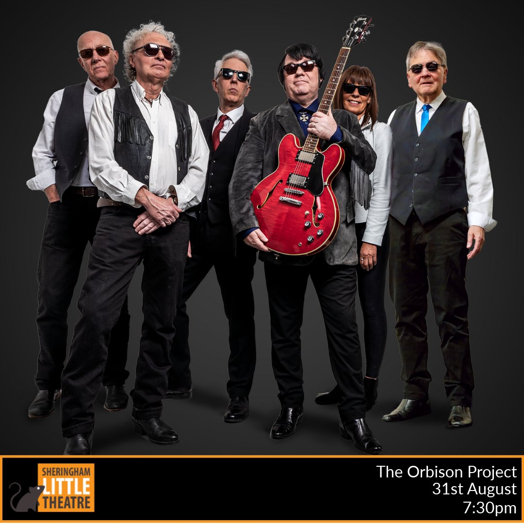 The UK’s most authentic Roy Orbison tribute band. Experience the unforgettable music of the Big O with this incredible six-piece tribute band. This band is a must-see for any fan.
📆31st August
🕰7:30pm
📍SLT
🎟Link in bio
