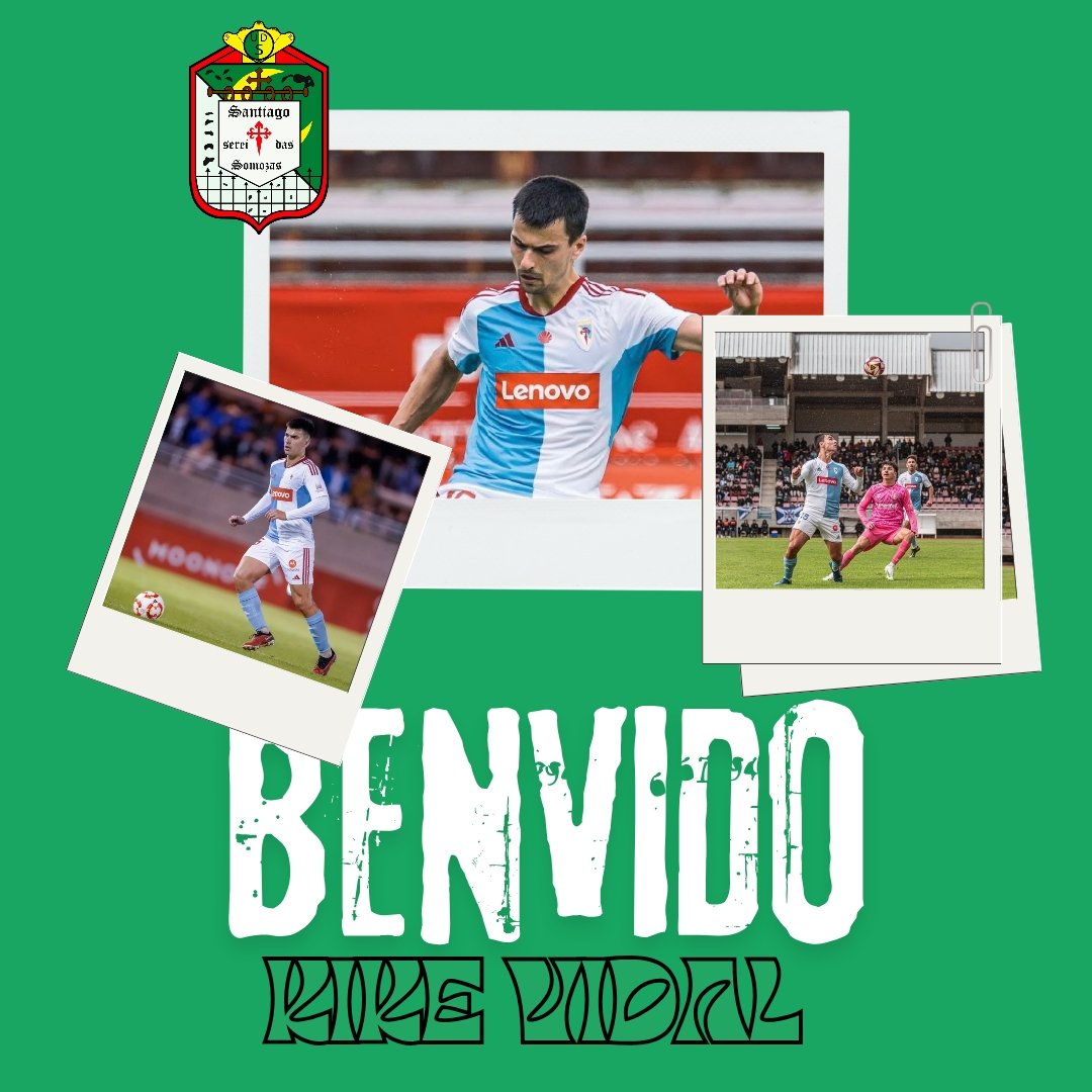 ud_somozas's tweet photo. Comunicado oficial: @kikevidaal 

👉🏼 https://t.co/bKrhem9Xzq

Benvido á túa casa, Kike! 💚

#UDSomozas https://t.co/q3Xv7flFNc