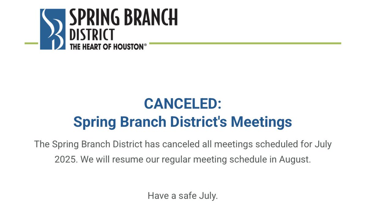 Spring Branch, HOU (@springbranchmd) on Twitter photo 