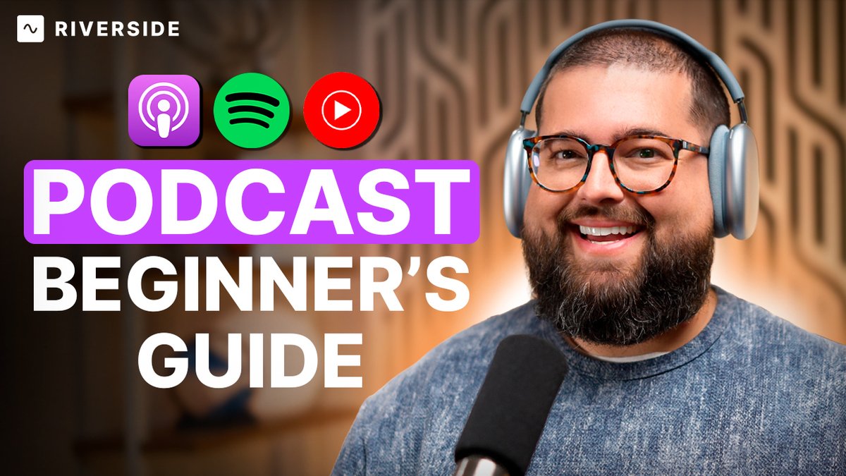 Stephen Robles (@stephenrobles) on Twitter photo 📺 I just launched a 1 hour+ podcast course for FREE. Everything you need to know, from podcast branding, gear, recording, editing, hosting, promoting, monetizing, and more! Went for the most chapters in a video too 😅 Watch on the <a href="/RiversidedotFM/">Riverside.FM</a> channel: youtu.be/LbtwpRzqRKo?si… 📺 I just launched a 1 hour+ podcast course for FREE. Everything you need to know, from podcast branding, gear, recording, editing, hosting, promoting, monetizing, and more! Went for the most chapters in a video too 😅 Watch on the <a href="/RiversidedotFM/">Riverside.FM</a> channel: youtu.be/LbtwpRzqRKo?si…