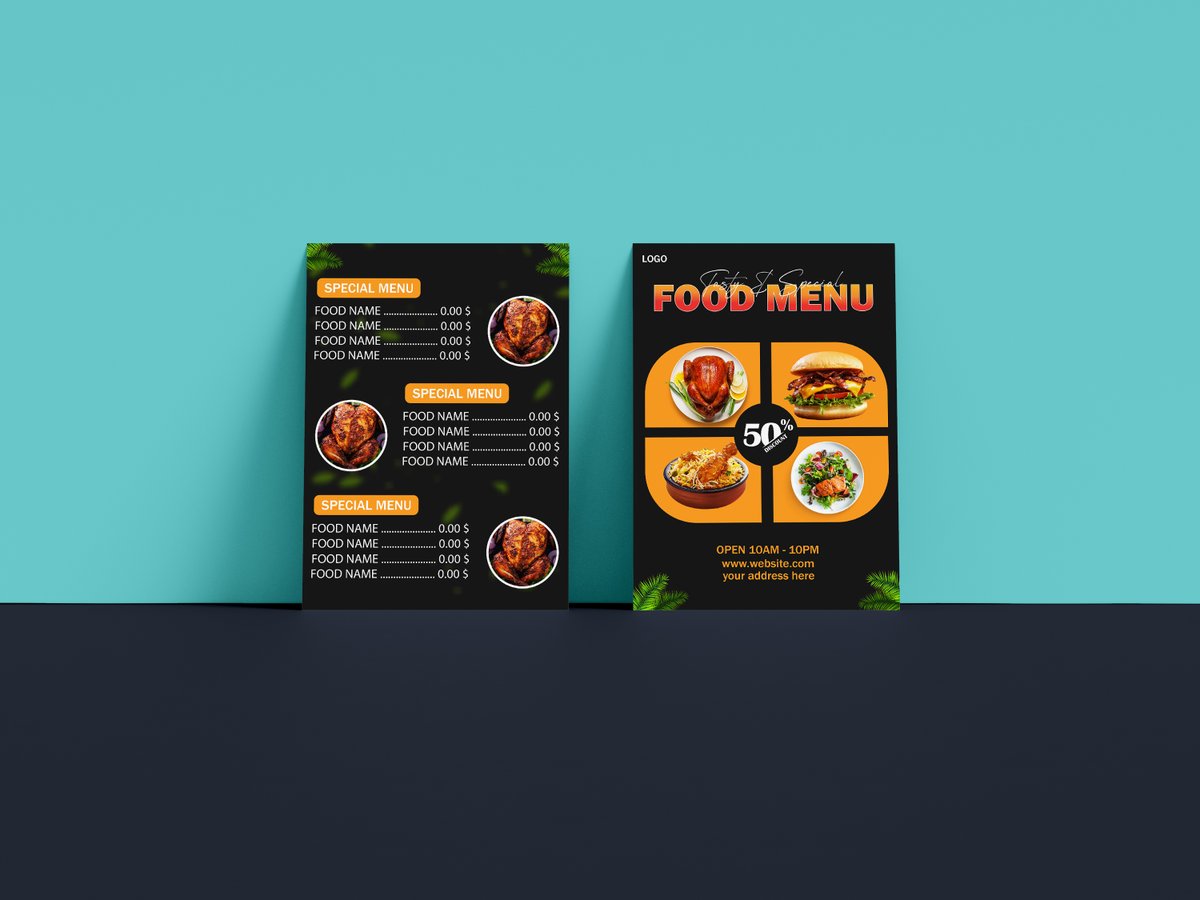 ShohelAhme90699's tweet photo. #FoodieGoals #MenuDesign #FreshFlavors #CulinaryArt #TasteTheDifference #FoodLovers #DeliciousDishes #CreativeMenu #Foodstagram #EatLocal #TastyEats #ChefSpecials #foodinspo https://t.co/9DpY9FCmMC