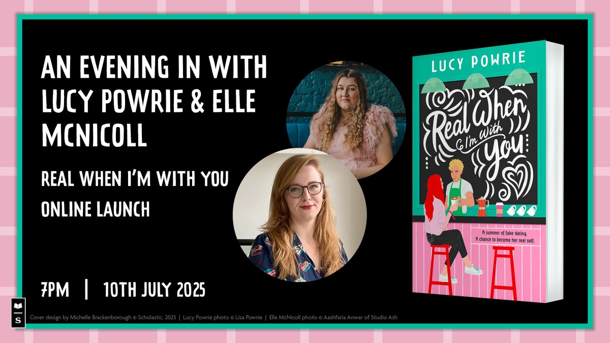 LucyTheReader's tweet image. Tomorrow evening! At 7pm! Come and hang out with @BooksandChokers and me as we chat all things romance YA, fake dating, and writing ND characters! I can&apos;t WAIT! 💕

Grab your free ticket here!: crowdcast.io/c/real-when-im…