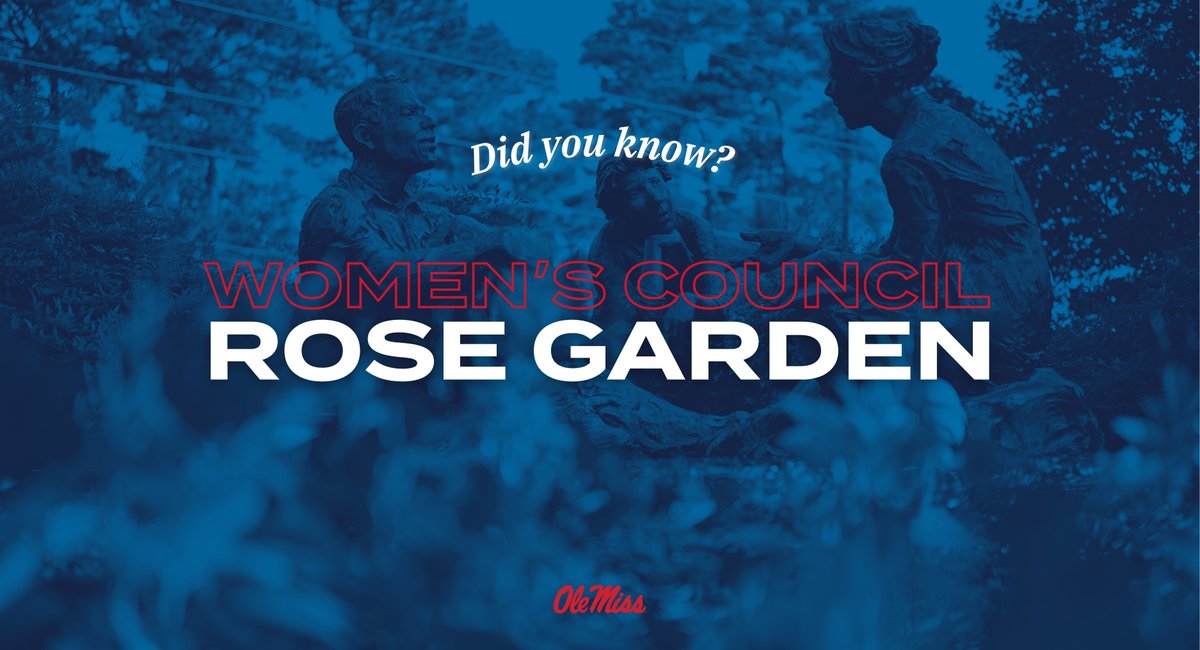 Ole Miss (@olemiss) on Twitter photo The Women's Council Rose Garden is located to the left of the Ford Center.
- The Council began planting rose bushes to celebrate each scholarship it awards to students. 
#HottyToddy The Women's Council Rose Garden is located to the left of the Ford Center.
- The Council began planting rose bushes to celebrate each scholarship it awards to students. 
#HottyToddy