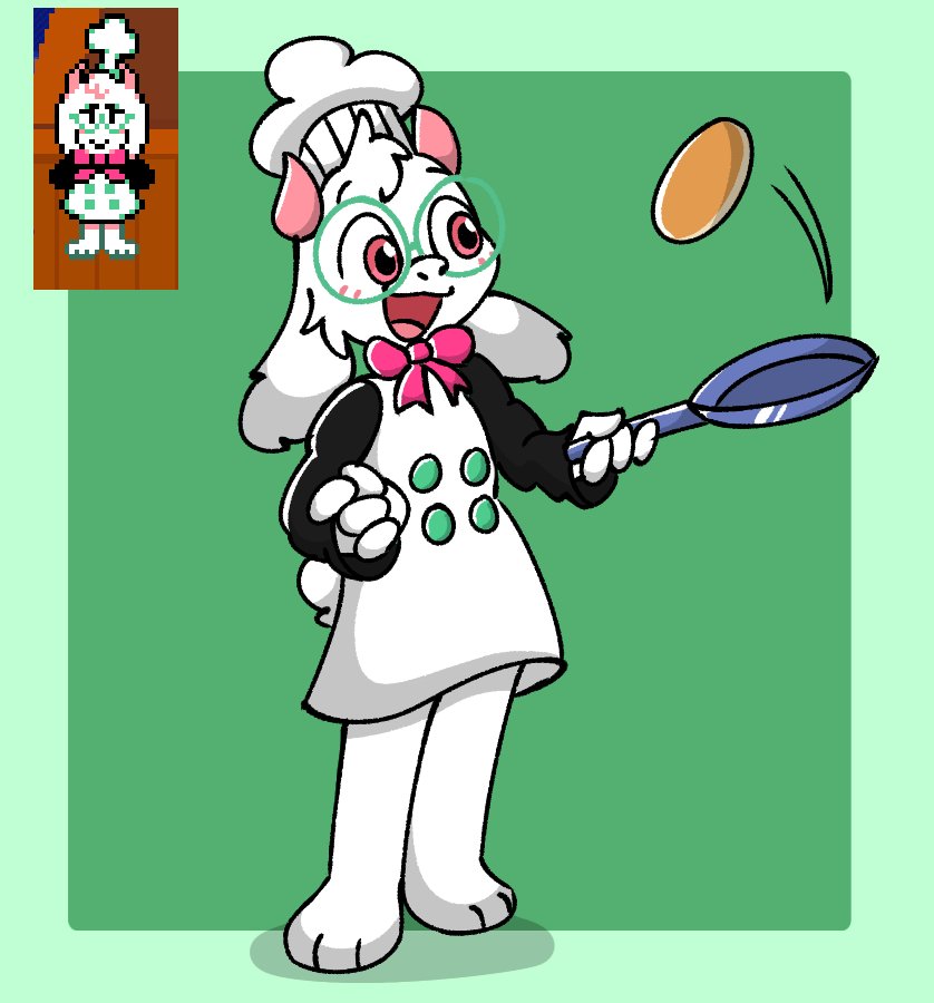 Flipping pancakes
#deltarune #deltarunefanart #ralsei #fanart #drawing #doodle #digitalart