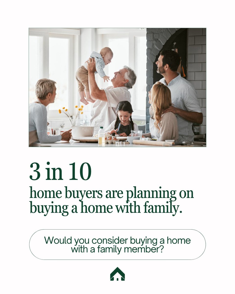 ChurchillMtg's tweet image. 👨‍👩‍👧‍👦 Multi-generational home buying is the new popular homeownership trend, and it might just be for you!

Drop your thoughts in the replies below! ⬇️ 

#churchillmortgage #multigen #homeownership