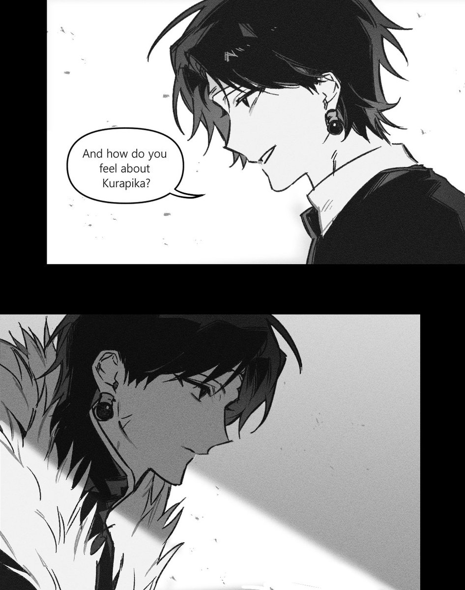 ryuuseigai's tweet photo. The story of Kuroro and Kurapika's family ㉝

#hxh #kurokura
#クロクラ https://t.co/A5Gg6BDMkR