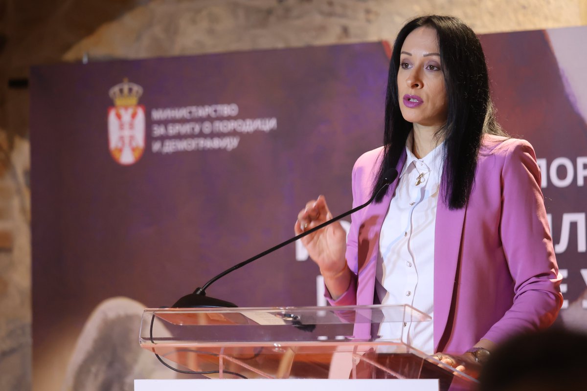 "The Report reminds us that the right and freedom to decide on parenthood and family planning are fundamental pillars of modern society and that it is the responsibility of all of us" said Minister Žarić Kovačević.