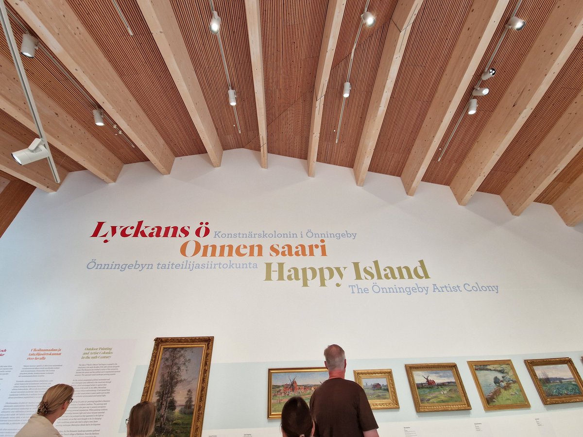 SeijaPaasonen's tweet photo. Alkukesän on ollut mielessä käynti #Chappe'ssa Tammisaaressa katsomassa näyttely Onnen saari - Önningebyn taiteilijasiirtokunta. Tänään oli sen aika. Esillä oli monta tuttua maalausta, jotka olin aiemmin nähnyt vain kuvissa.
Ennen paluuta oli vielä piipahdus Hangon maisemissa.☀️ https://t.co/4hM1BxgHDL