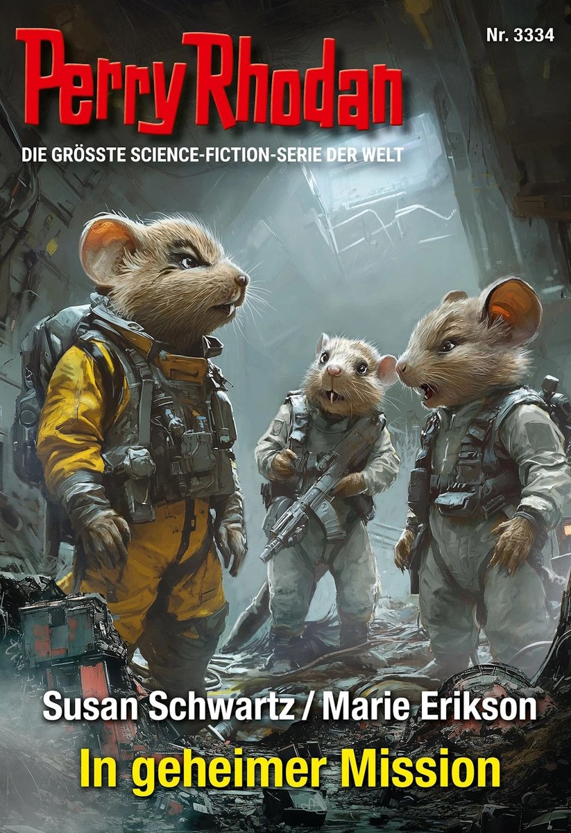 Im Redaktionsblog erzählt der Redakteur ein bisschen vom aktuellen PERRY RHODAN-Roman, der in dieser Woche erscheint und auf dem gleich drei Ilts – oder Yuit – auf dem Cover zu sehen sind.

Hier:
perry-rhodan.blogspot.com/2025/07/in-geh…