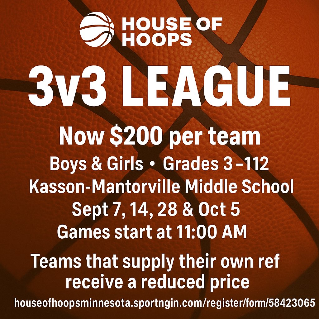 House of Hoops MN tweet media