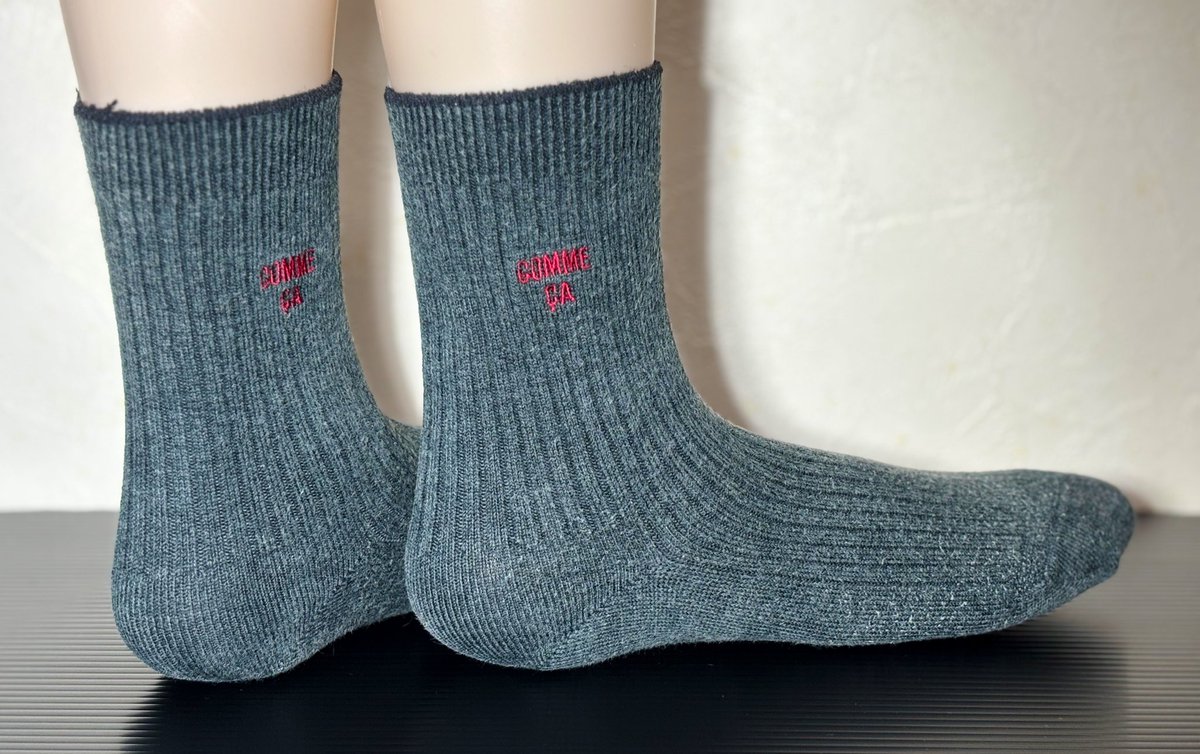 Uniform_socks's tweet photo. 宮◯学園の指定ソックス。
制服と同じ色合いで、非常に落ち着いた印象。 https://t.co/X1MtUUdUkc