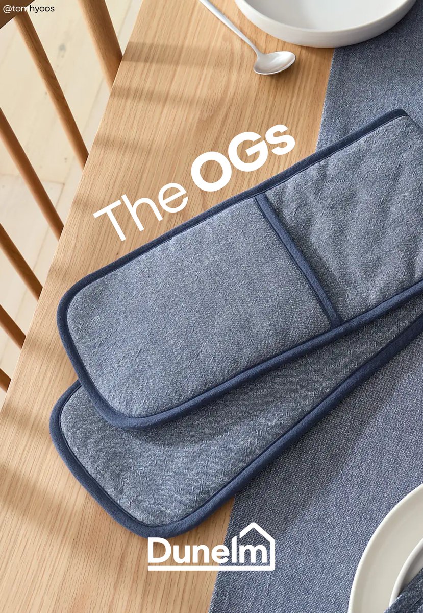 TomHyoos's tweet image. The OGs

#OvenGloves @OneMinuteBriefs #Dunelm