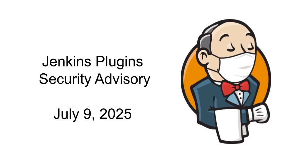 jenkinsci's tweet image. 📢A security advisory has been issued for Jenkins plugins🛡️. Further information is available at jenkins.io/security/advis…
