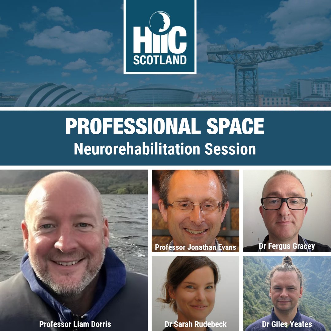 At this year’s National Head Injury Conference we’re pleased to offer professional &amp; supportive speaker sessions, interactive workshops &amp; an engaging exhibition.

Our Professional Space will be structured around three key themes with the first focusing on Neurorehabilitation.

🧵
