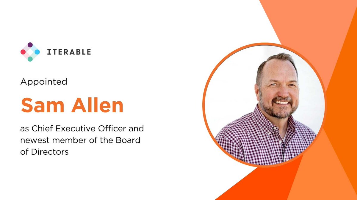MarTechEdge's tweet photo. @Iterable  appoints ex-Salesforce EVP Sam Allen as CEO to scale global #enterprise growth and accelerate AI-powered customer engagement innovation
➡ https://t.co/LYLiUTIHKQ
#AI #MarTechEdge #CustomerEngagement #Iterable #B2BTech #MarketingAutomation #EnterpriseTech https://t.co/H26Yo0L3gD