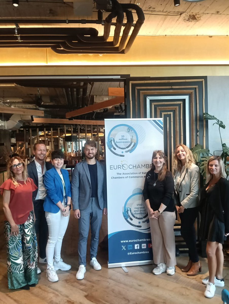 CCIAARIVLIG's tweet image. 🔵L&apos;Azienda Speciale della Camera di Commercio Riviere di Liguria partecipa all&apos;evento Connecting Europea Chambers a Bruxelles.

▶️Questa mattina il Capofila Camera di Commercio del Var ha presentato il progetto #opencircular  di cui l&apos;Azienda Speciale è partner