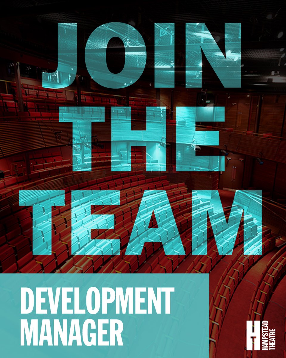 Hamps_Theatre's tweet image. We are hiring for a range of roles across our team!
β Deputy Head of Electrics
β Deputy Head of Stage
β Deputy Head of Ticket and Sales and Access Co-ordinator
β Development Manager
To find out more about these roles head to our website: hampsteadtheatre.com/about-us/careeβ¦
#Artsjobs