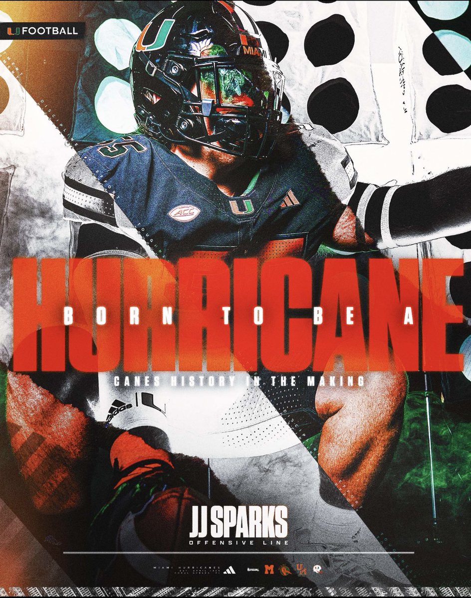 <a href="/CanesFootball/">Miami Hurricanes Football</a> 🟩🙌🟧 #GoCanes
