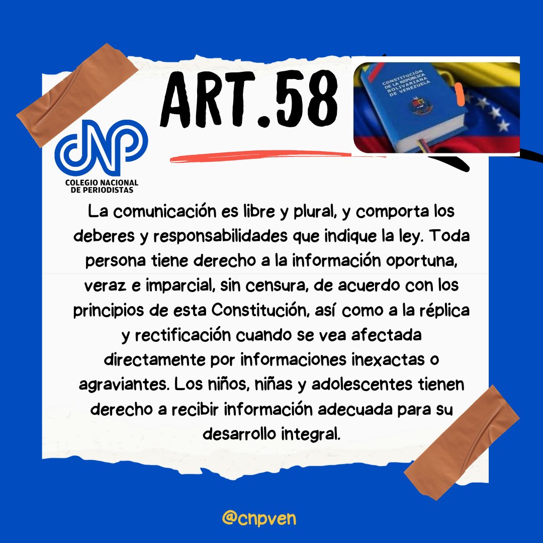 En #Venezuela 20 #periodistas #CNP trab #prensa <a href="/sntpvenezuela/">SNTP</a> se encuentran detenidos arbitrariamente violándose flagrantemente #DDHH debido proceso y #LibertadDeExpresion porque #InformarNoEsDelito #Atencion <a href="/CIDH/">CIDH - IACHR</a> <a href="/CorteIDH/">Corte Interamericana de Derechos Humanos</a> <a href="/OEA_oficial/">OEA</a> <a href="/ONU_derechos/">ONU Derechos Humanos - América del Sur</a> <a href="/volker_turk/">Volker Türk</a> <a href="/IntlCrimCourt/">Int'l Criminal Court</a>