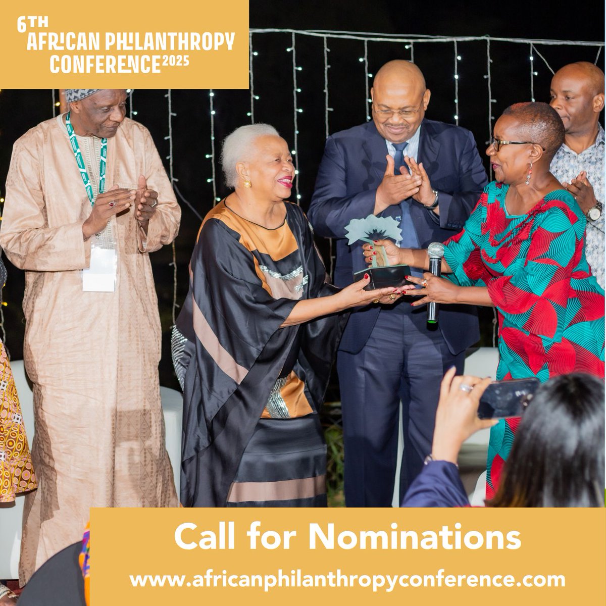TrustAfrica's tweet image. 🌍 Nominations Open!
Celebrate a changemaker in African philanthropy 🏆
Submit your pick for the 2025 Lifetime Achievement Award at the African Philanthropy Conference!
🗓️ Deadline: July 15
🔗 Nominate now: lnkd.in/dwB-pBQ6
#AfricanPhilanthropy #LifetimeAchievement