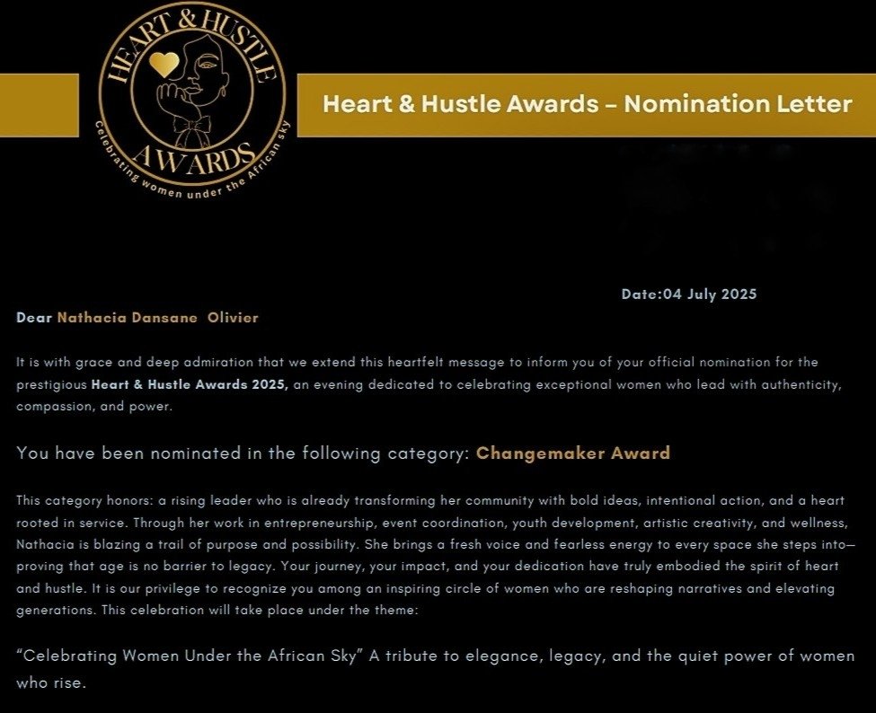 A CELEBRATORY MOMENT -MAKWANDE ✨️️🎊✨️

After years of hard work, &amp; hustling in the end, the dots connect &amp; everything makes sense 1000% - You're seen, recognised &amp; acknowledged, unaware

Honestly, all this can only be the work of THE HIGHEST CREATOR of the entire universe