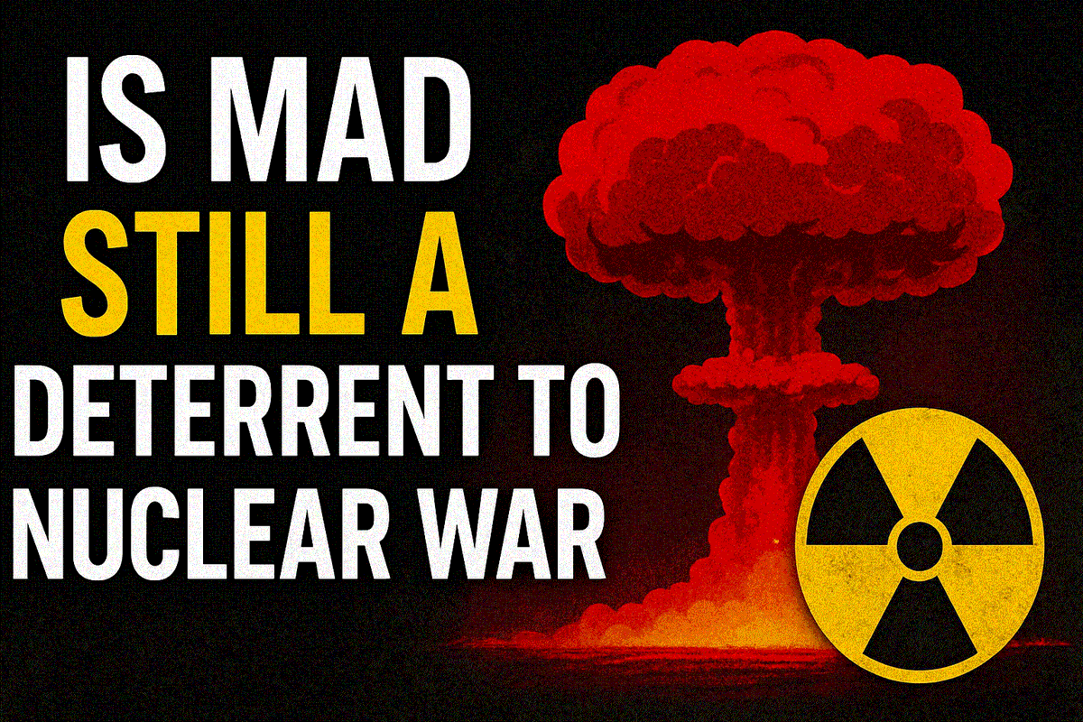 Is Mutually Assured Destruction (MAD) still a reliable deterrent to nuclear war in today’s world?

Explore shifting attitudes among civilians, militaries, and governments from the U.S. to North Korea.

Read now ➡️ defconwarningsystem.com/2025/07/09/mad…

#Nuclear #Geopolitics #MAD #DEFCON