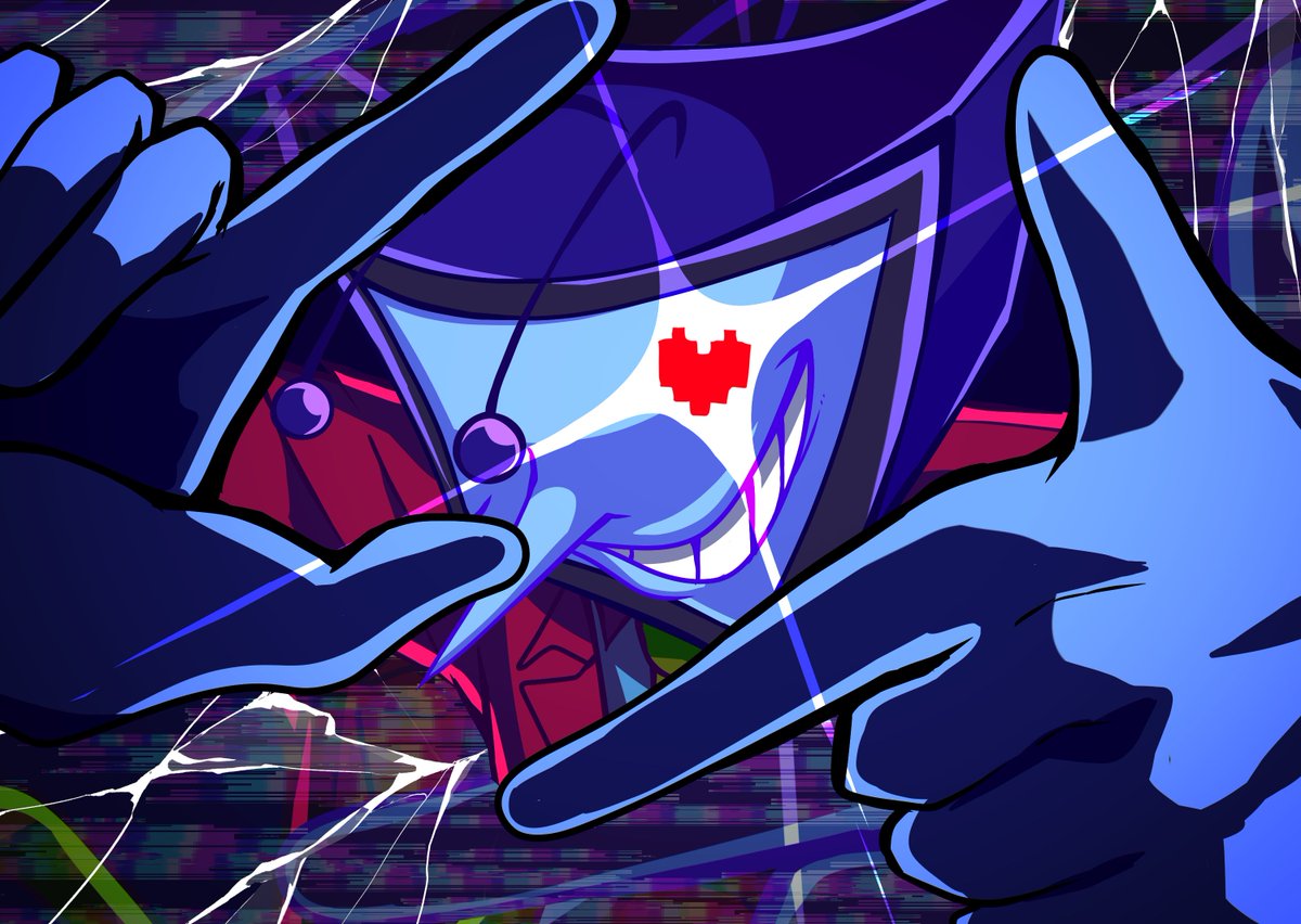 777_777nass's tweet photo. #DELTARUNE #tenna https://t.co/MX9dlMCnKj
