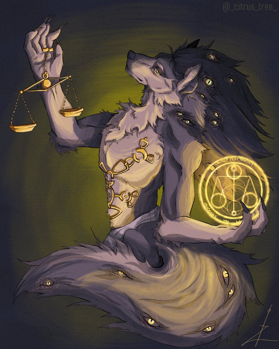 "Make your choice."
🎨 @_citrus_tree_
#WerewolfWednesday #furryartwork #EldenRingNightreign